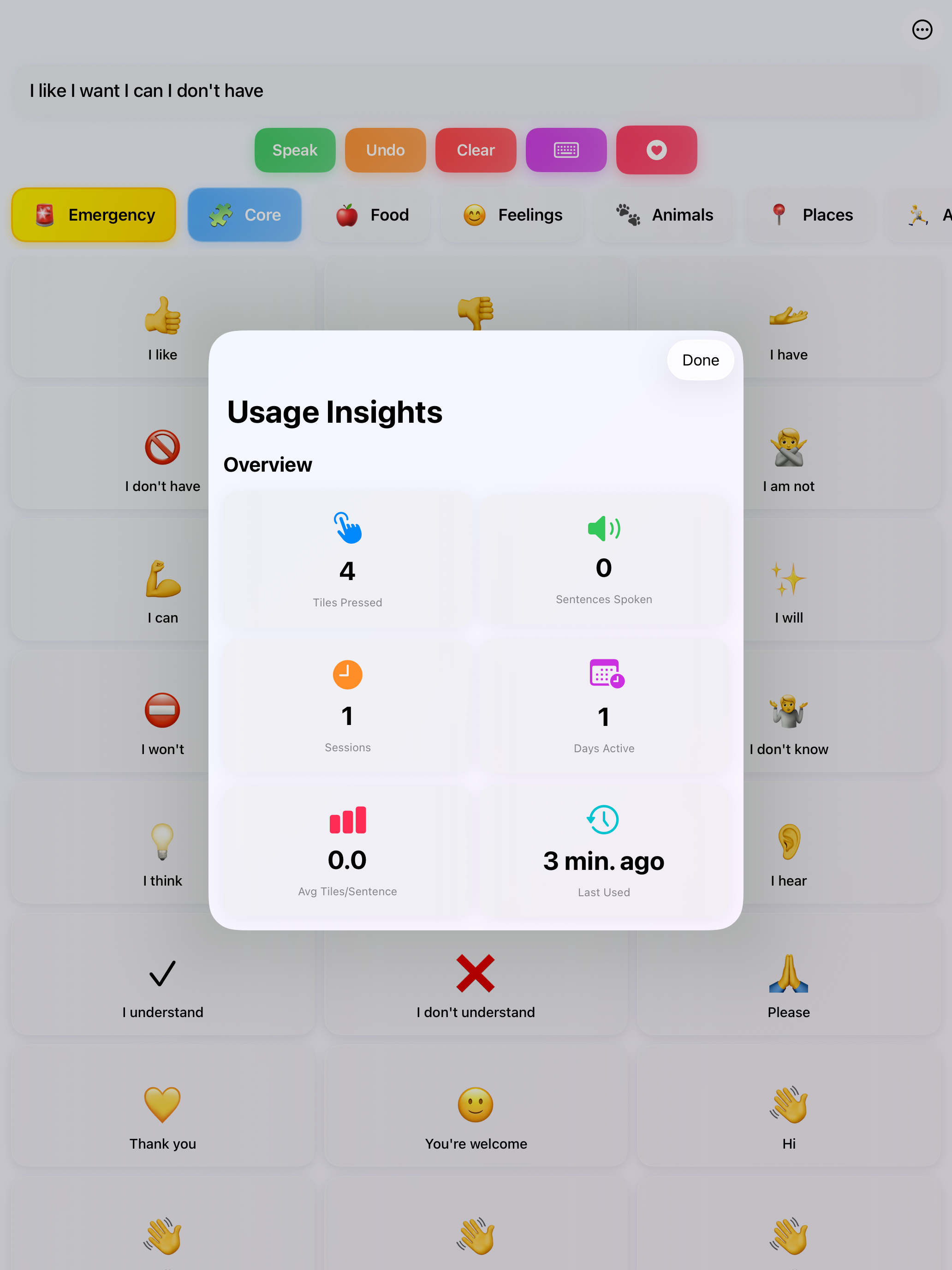 Usage Insights Dashboard